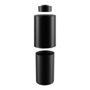 Keuco Poubelle Plan 5 l, avec couvercle plastique gris-noir mat-5