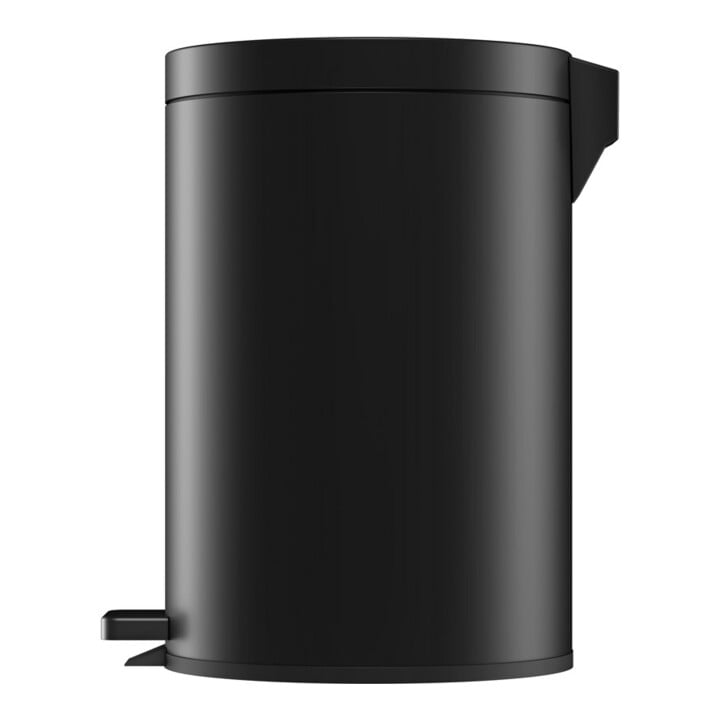 Keuco Poubelle sur pied, 5 l, noir mat