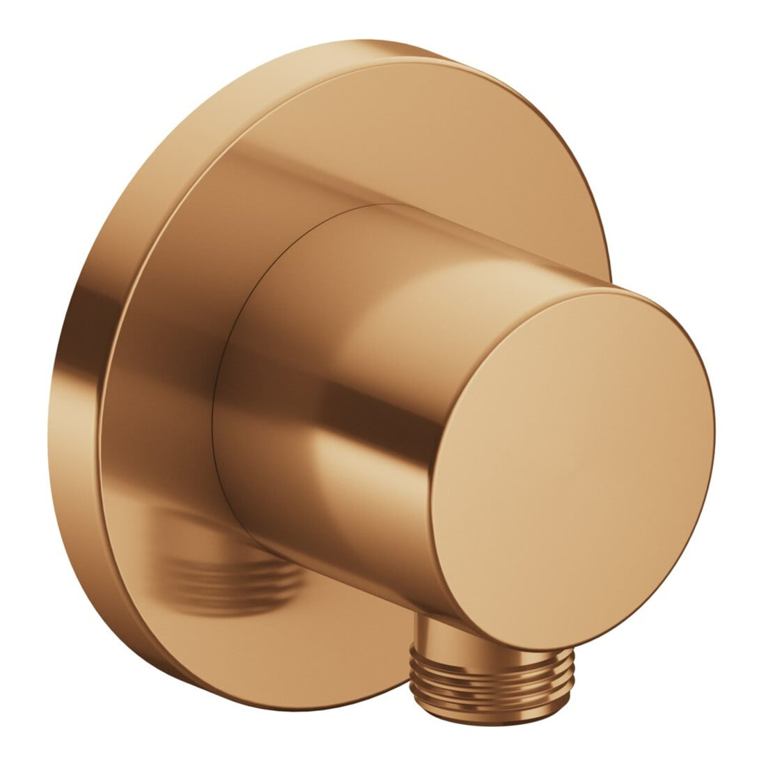 Keuco Raccord de tuyau IXMO bronze brossé, rosace ronde