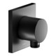 Keuco Raccord de tuyau IXMO noir mat, carré-1