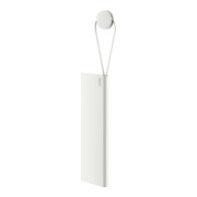 Keuco Racleur de douche Edition 400 blanc (RAL 9003), avec support mural