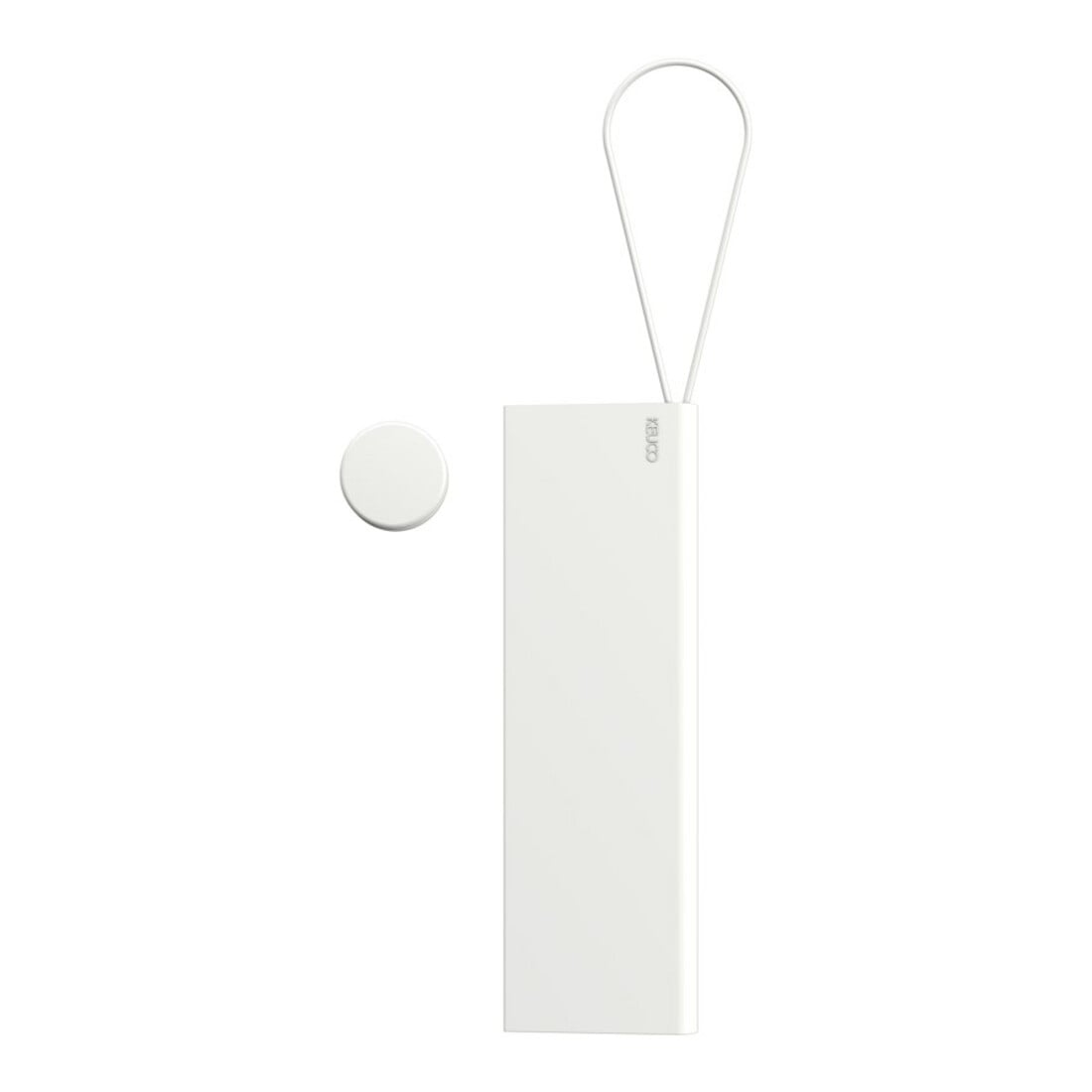 Keuco Racleur de douche Edition 400 blanc (RAL 9003), avec support mural