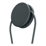 Keuco Racleur de douche Edition 400 gris (RAL 7011), avec support mural-5