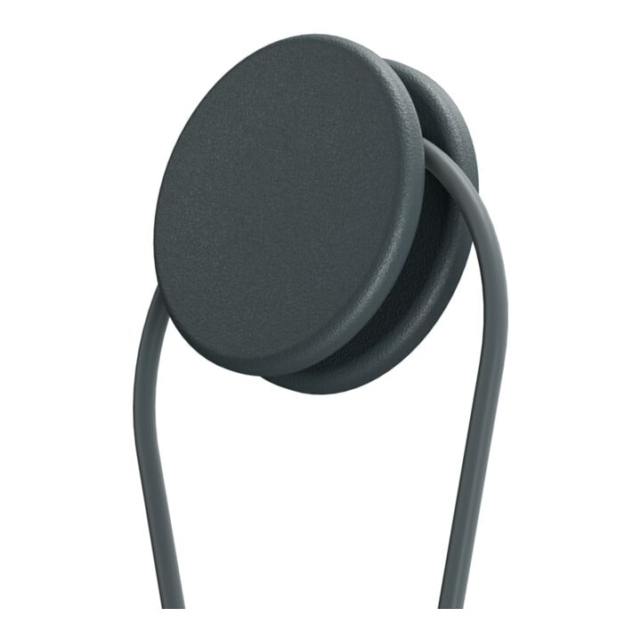 Keuco Racleur de douche Edition 400 gris (RAL 7011), avec support mural