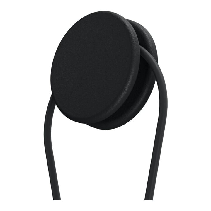Keuco Racleur de douche Edition 400 noir (RAL 9011), avec support mural