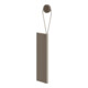 Keuco Racleur de douche Edition 400 truffe (RAL 7006), avec support mural-1