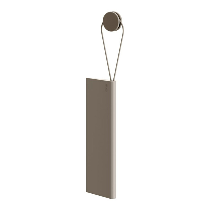 Keuco Racleur de douche Edition 400 truffe (RAL 7006), avec support mural
