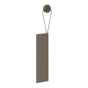 Keuco Racleur de douche Edition 400 truffe (RAL 7006), avec support mural-5