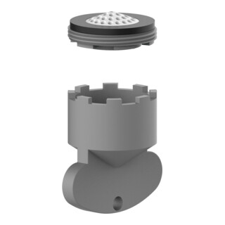 Keuco Régulateur de débit remplaçable ARM 50100 avec accessoires, compatible 51130
