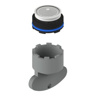 Keuco Régulateur de jet complet Pièce de rechange ARM pour 5292001 /07 /17 5294501 /07 /17