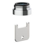 Keuco Régulateur de jet de rechange ARM 50100 chromé antivol, M24x1