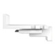 Keuco REVA tablette de douche blanche avec raclette intégrée-5
