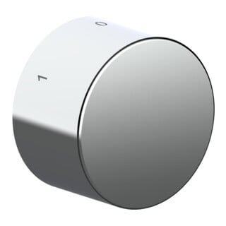 Keuco Robinet d'arrêt et de commutation 3 voies Pièce détachée ARM 50100 finition alu pour 59549