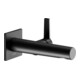 Keuco Robinet mural 2 trous pour lavabo Edition 11 UP, sans garniture, sortie 197 mm, noir mat-1