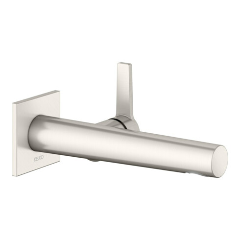 Keuco Robinet mural lavabo 2 trous Edition 11 UP, sans garniture, bec 165 mm, nickel mat