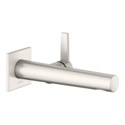 Keuco Robinet mural lavabo 2 trous Edition 11 UP, sans garniture, bec 165 mm, nickel mat