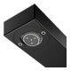 Keuco Robinet mural lavabo 2 trous Edition 11 UP, sans garniture, bec 243 mm, noir mat-5