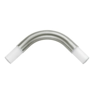 Keuco Rohrbogen Plan 90Gr, f Viereck-DW, Alu silber-eloxiert