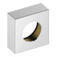 Keuco Rosette de rallonge IXMO bronze brossé, carrée, pour Ab- + Umst-V, encastré-1