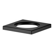 Keuco Rosette IXMO carrée, pour EHM + - Mitigeur bidet, noir mat