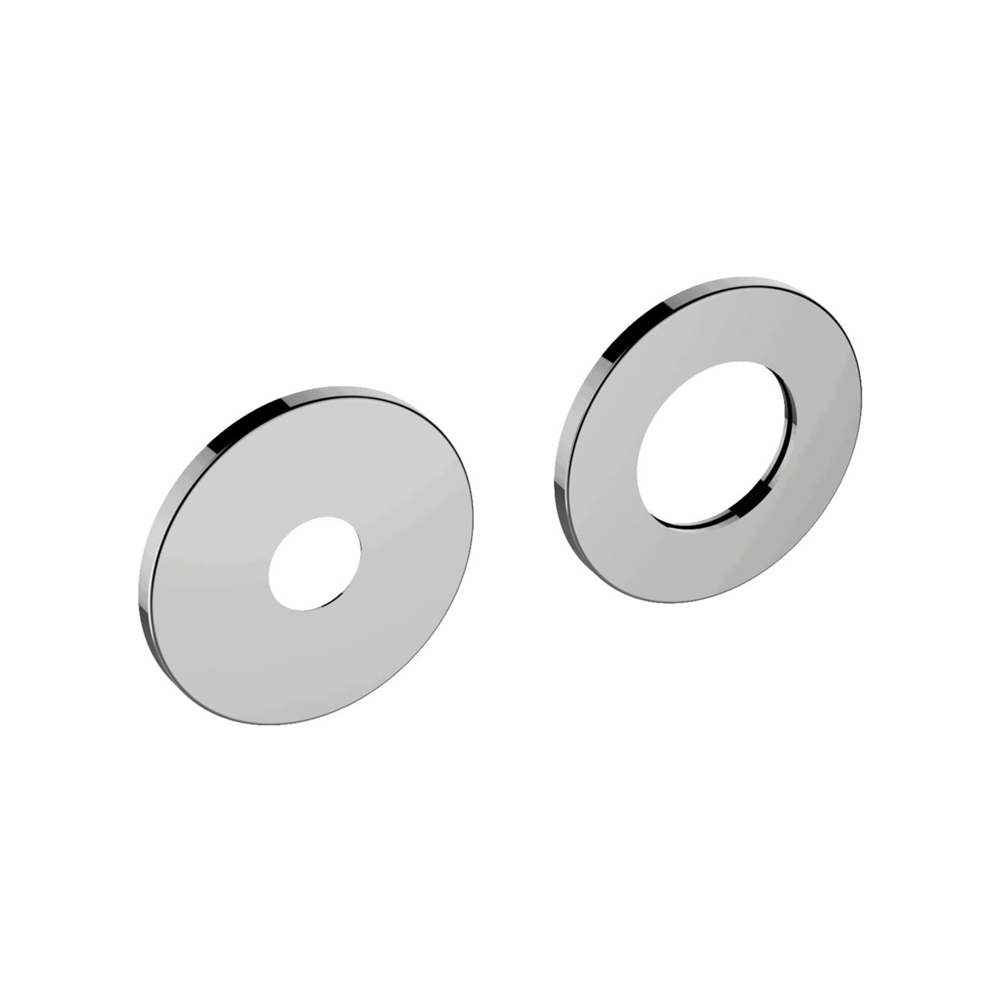 Keuco Rosetten-Set IXMO f Waschtisch-Einhebelmischer UP, 85mm, rd, MS vc