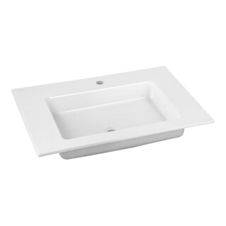 Keuco Royal lavabo céramique 60 70,5x53,8cm, blanc, avec trop-plein Clou