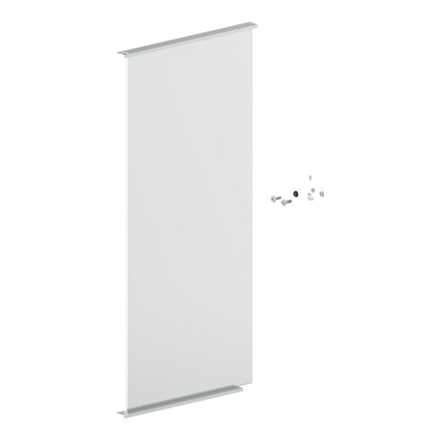 Keuco S-Tür Match 128x1 Ersatzt.Spanplattenschraube 90101 90101170038 li. 324x700mm silb.-elox.