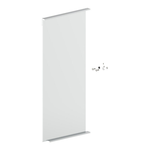 Keuco S-Tür Match 128x1 Ersatzt.Spanplattenschraube 90101 90101170039 re. 324x700mm silb.-elox.