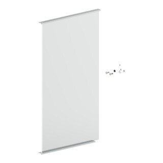 Keuco S-Tür Match 128x2 Ersatzt.Spanplattenschraube 90101 90101170040 li. 399x700mm silb.-elox.