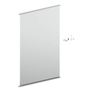Keuco S-Tür Match 128x4 Ersatzt.Spanplattenschraube 90101 90101170044 li. 499x700mm silb.-elox.