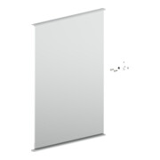 Keuco S-Tür Match 128x4 Ersatzt.Spanplattenschraube 90101 90101170044 li. 499x700mm silb.-elox.