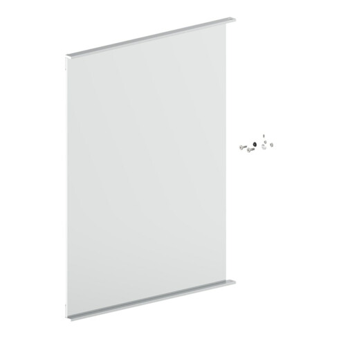 Keuco S-Tür Match 128x5 Ersatzt.Spanplattenschraube 90101 90101170047 re. 549x700mm silb.-elox.