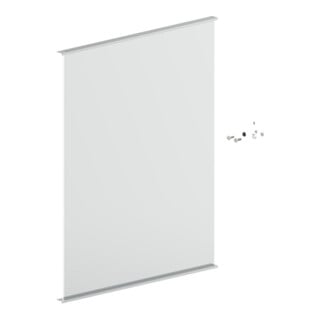 Keuco S-Tür Match 128x5 Ersatzt.Spanplattenschraube 90101 90101170048 li. 549x700mm silb.-elox.