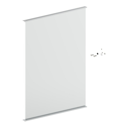 Keuco S-Tür Match 128x5 Ersatzt.Spanplattenschraube 90101 90101170048 li. 549x700mm silb.-elox.