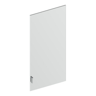 Keuco S-Tür Lumos Vis de rechange pour panneau aggloméré 90101 droite longue, avec poignée 326x690mm