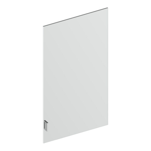 Keuco S-Tür Lumos Vis de rechange pour panneau aggloméré 90101 droite longue, avec poignée 383x690mm