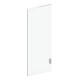 Keuco S-Tür Lumos Vis de rechange pour panneau aggloméré 90101 gauche long, avec poignée 326x690mm-1