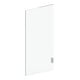 Keuco S-Tür Lumos Vis de rechange pour panneau aggloméré 90101 gauche/milieu long, avec poignée 383x690mm-1