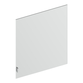 Keuco S-Tür Lumos Vis de remplacement panneau bois 90101 Connexion droite longue, avec poignée 604x690mm