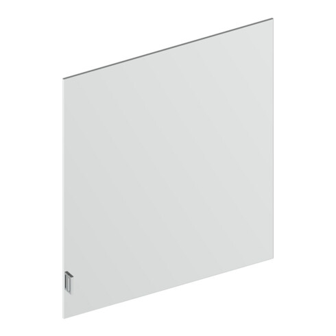 Keuco S-Tür Lumos Vis de remplacement panneau bois 90101 Connexion droite longue, avec poignée 604x690mm