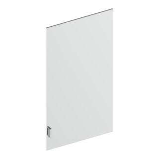 Keuco S-Tür Lumos Vis de remplacement pour panneau aggloméré 90101 droite longue, avec poignée 376x690mm