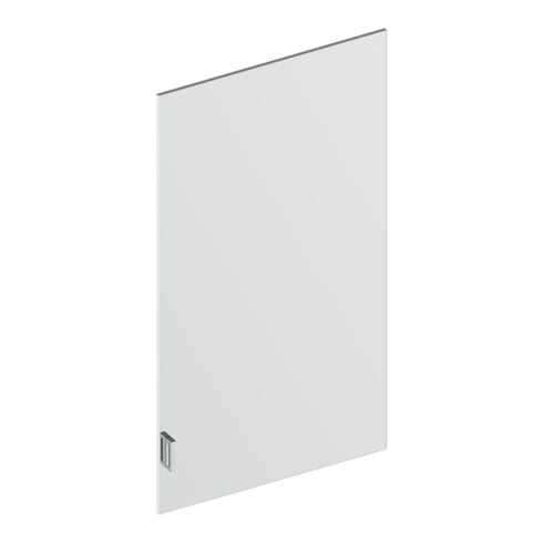 Keuco S-Tür Lumos Vis de remplacement pour panneau aggloméré 90101 droite longue, avec poignée 376x690mm