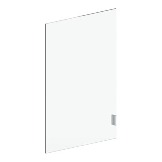 Keuco S-Tür Lumos Vis de remplacement pour panneau aggloméré 90101 gauche long, avec poignée 476x690mm