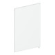 Keuco S-Tür Reflex Vis de remplacement pour panneau aggloméré 90101 24201 Connexion gauche avec poignée 500x658mm-1