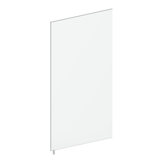 Keuco S-Tür Reflex Vis de remplacement pour panneau aggloméré 90101 24203 droite avec poignée 399x658mm