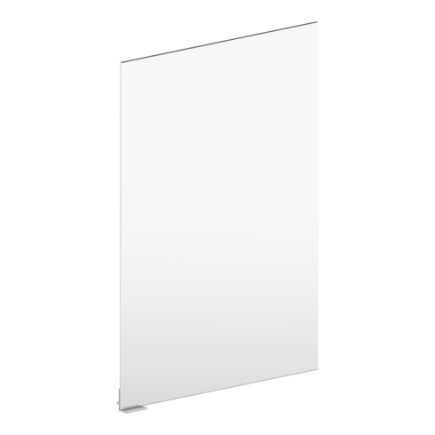 Keuco S-Tür RM 2.0 Vis de rechange pour panneau aggloméré 90101 droite avec poignée + logo 465,5x656mm