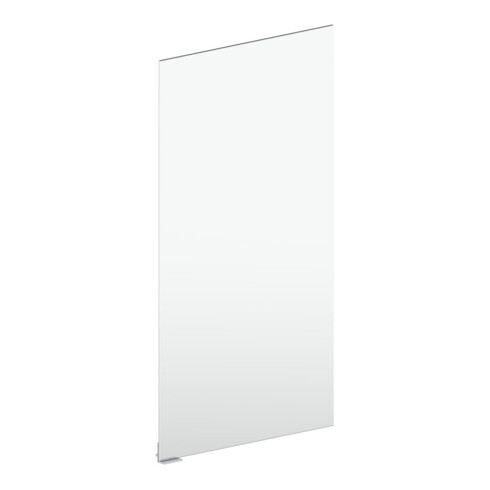 Keuco S-Tür RM 2.0 Vis de rechange pour panneau aggloméré 90101 droite avec poignée + logo 465,5x856mm