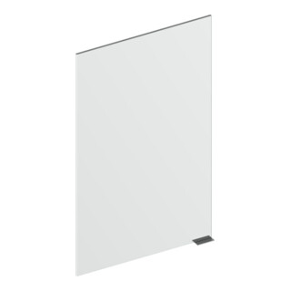 Keuco S-Tür RM 2.0 Vis de remplacement pour panneau aggloméré 90101 gauche/centre avec poignée 399x656mm