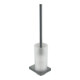Keuco Set brosse WC Edition 11 mural, cristal satiné, chrome noir mat-1