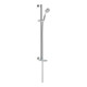 Keuco Set de douche IXMO chrome/blanc, rosace ronde-1